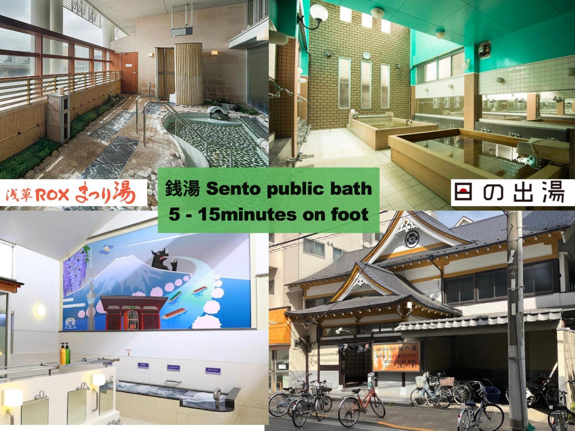 Ferienwohnung 浅草スカイツリービューテラス 浅草寺3分 浅草駅6分 2-10人 成田&羽田空港直通 Präfektur Tokio Exterior foto